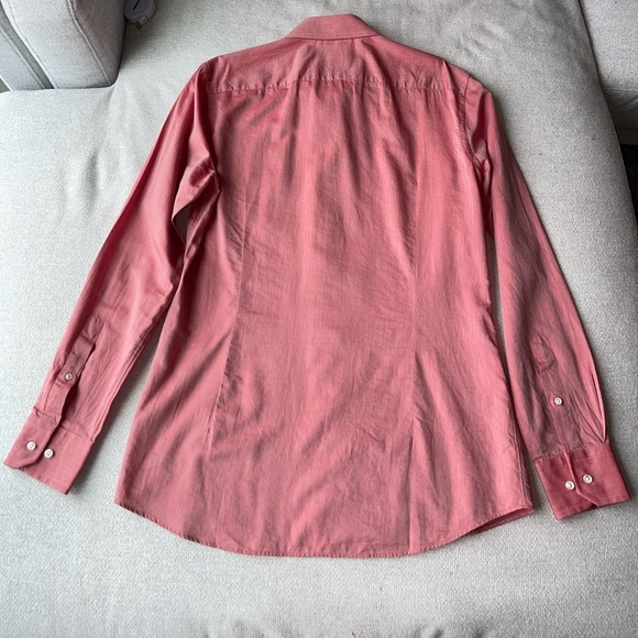 Hugo Boss Italian Slim Fit Testa Egyptian Cotton Button Down Dress Shirt - Picture 2 of 14